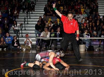 Thumbnail 3 in CIF State Girls Wrestling Championships (Finals) photogallery.