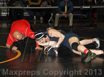 Thumbnail 3 in CIF State Girls Wrestling Championships (Finals) photogallery.