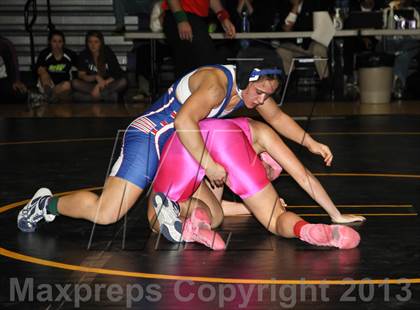 Thumbnail 2 in CIF State Girls Wrestling Championships (Finals) photogallery.