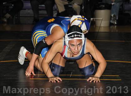 Thumbnail 1 in CIF State Girls Wrestling Championships (Finals) photogallery.