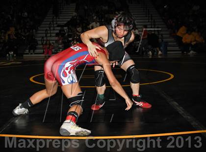 Thumbnail 2 in CIF State Girls Wrestling Championships (Finals) photogallery.