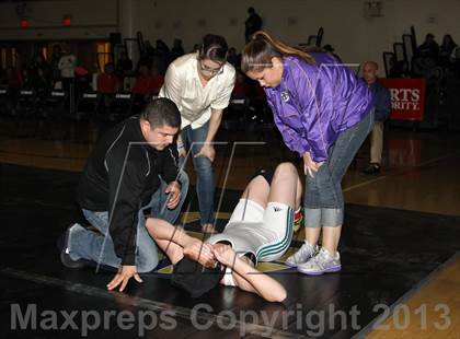 Thumbnail 2 in CIF State Girls Wrestling Championships (Finals) photogallery.