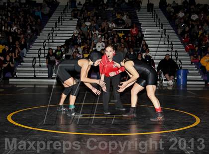 Thumbnail 2 in CIF State Girls Wrestling Championships (Finals) photogallery.