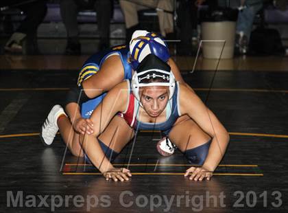 Thumbnail 2 in CIF State Girls Wrestling Championships (Finals) photogallery.