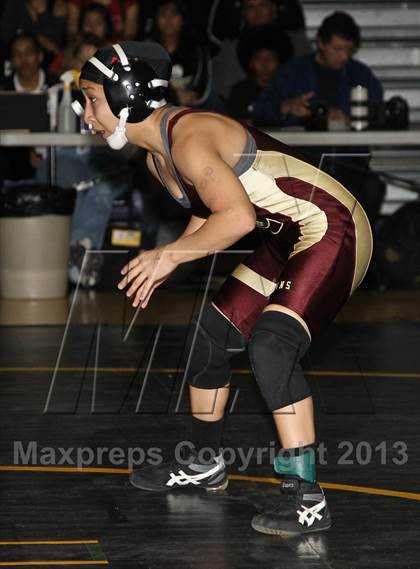 Thumbnail 2 in CIF State Girls Wrestling Championships (Finals) photogallery.