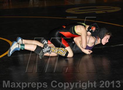 Thumbnail 3 in CIF State Girls Wrestling Championships (Finals) photogallery.