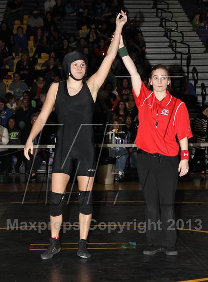 Thumbnail 1 in CIF State Girls Wrestling Championships (Finals) photogallery.