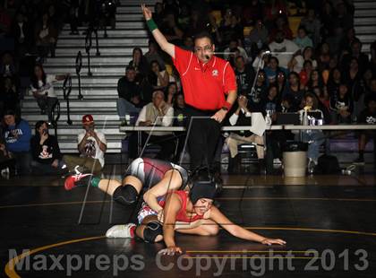 Thumbnail 2 in CIF State Girls Wrestling Championships (Finals) photogallery.