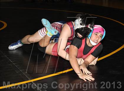 Thumbnail 2 in CIF State Girls Wrestling Championships (Finals) photogallery.