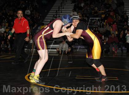 Thumbnail 2 in CIF State Girls Wrestling Championships (Finals) photogallery.