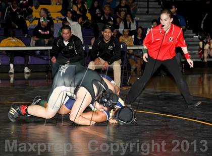 Thumbnail 2 in CIF State Girls Wrestling Championships (Finals) photogallery.