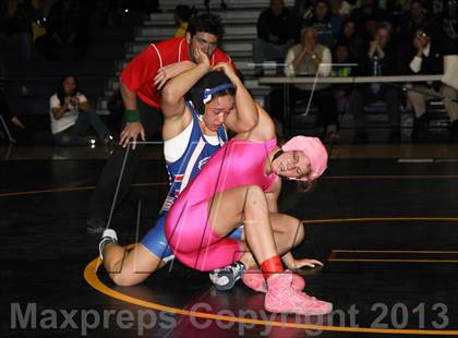 Thumbnail 2 in CIF State Girls Wrestling Championships (Finals) photogallery.