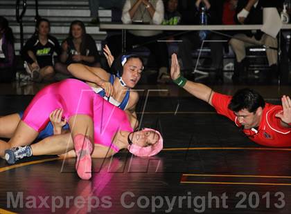 Thumbnail 1 in CIF State Girls Wrestling Championships (Finals) photogallery.