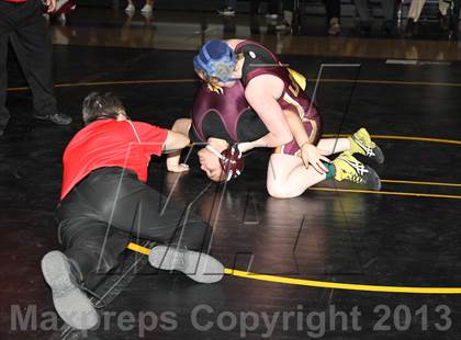 Thumbnail 2 in CIF State Girls Wrestling Championships (Finals) photogallery.