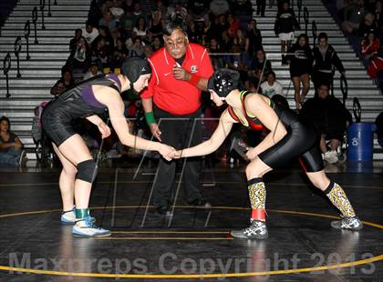 Thumbnail 2 in CIF State Girls Wrestling Championships (Finals) photogallery.