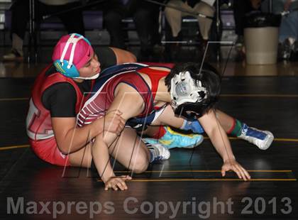 Thumbnail 2 in CIF State Girls Wrestling Championships (Finals) photogallery.