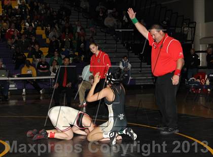 Thumbnail 2 in CIF State Girls Wrestling Championships (Finals) photogallery.