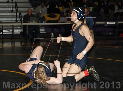 Thumbnail 3 in CIF State Girls Wrestling Championships (Finals) photogallery.