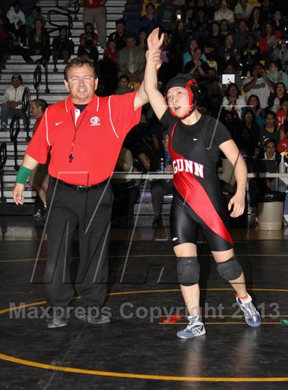 Thumbnail 2 in CIF State Girls Wrestling Championships (Finals) photogallery.