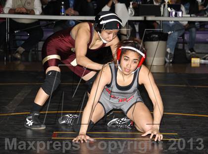 Thumbnail 1 in CIF State Girls Wrestling Championships (Finals) photogallery.