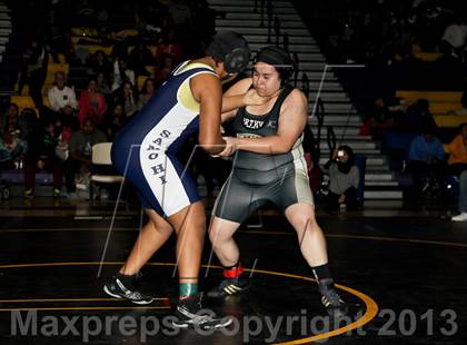 Thumbnail 2 in CIF State Girls Wrestling Championships (Finals) photogallery.