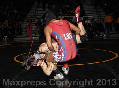 Thumbnail 3 in CIF State Girls Wrestling Championships (Finals) photogallery.