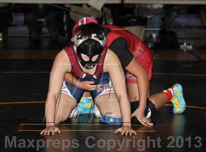 Thumbnail 2 in CIF State Girls Wrestling Championships (Finals) photogallery.