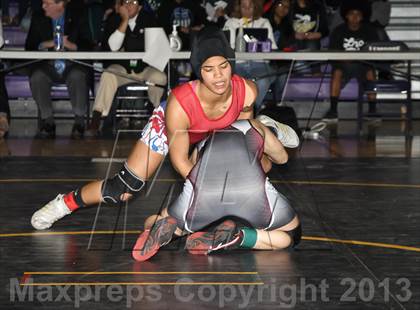 Thumbnail 3 in CIF State Girls Wrestling Championships (Finals) photogallery.