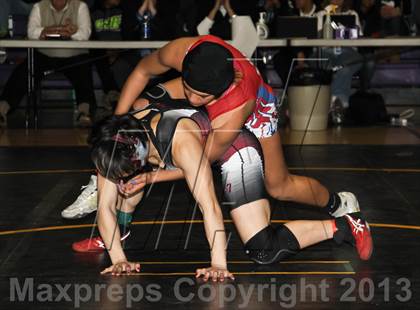 Thumbnail 1 in CIF State Girls Wrestling Championships (Finals) photogallery.