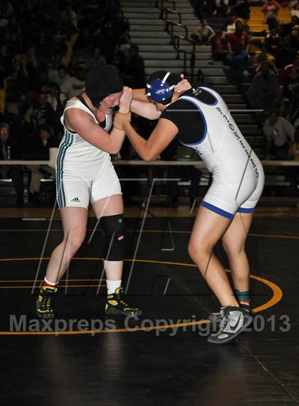 Thumbnail 1 in CIF State Girls Wrestling Championships (Finals) photogallery.
