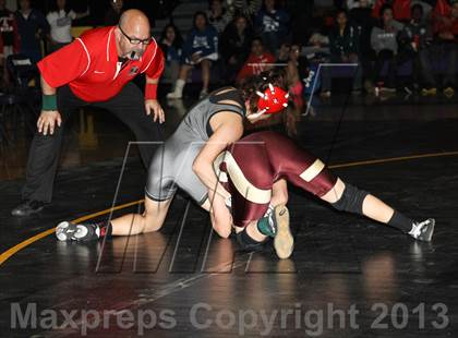 Thumbnail 3 in CIF State Girls Wrestling Championships (Finals) photogallery.