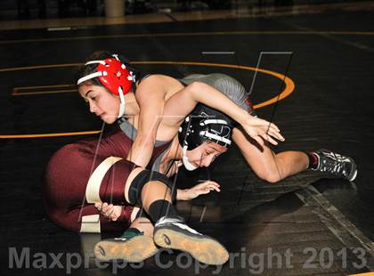Thumbnail 3 in CIF State Girls Wrestling Championships (Finals) photogallery.