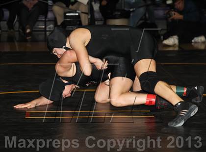 Thumbnail 2 in CIF State Girls Wrestling Championships (Finals) photogallery.