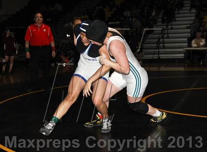 Thumbnail 1 in CIF State Girls Wrestling Championships (Finals) photogallery.