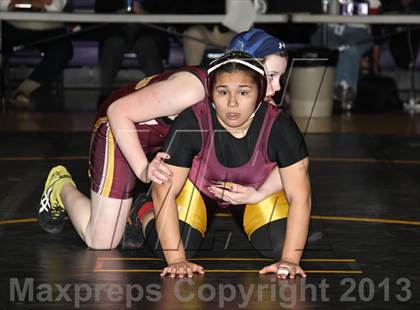 Thumbnail 3 in CIF State Girls Wrestling Championships (Finals) photogallery.
