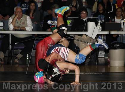Thumbnail 1 in CIF State Girls Wrestling Championships (Finals) photogallery.