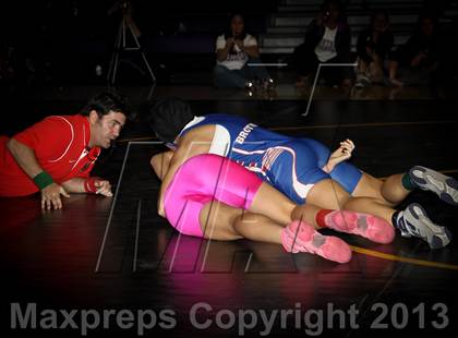 Thumbnail 3 in CIF State Girls Wrestling Championships (Finals) photogallery.