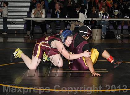 Thumbnail 3 in CIF State Girls Wrestling Championships (Finals) photogallery.