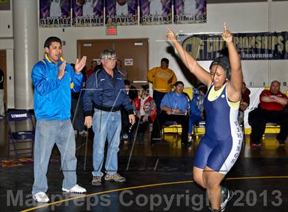 Thumbnail 3 in CIF State Girls Wrestling Championships (Finals) photogallery.