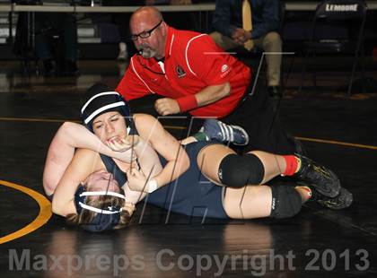 Thumbnail 2 in CIF State Girls Wrestling Championships (Finals) photogallery.