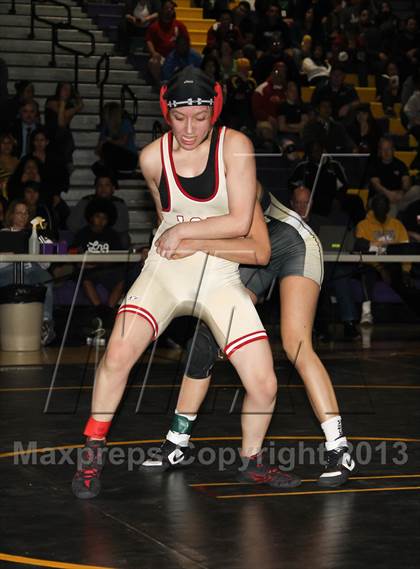 Thumbnail 1 in CIF State Girls Wrestling Championships (Finals) photogallery.