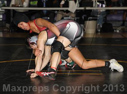 Thumbnail 3 in CIF State Girls Wrestling Championships (Finals) photogallery.