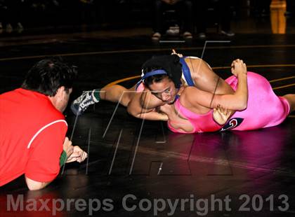 Thumbnail 3 in CIF State Girls Wrestling Championships (Finals) photogallery.