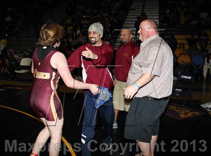 Thumbnail 1 in CIF State Girls Wrestling Championships (Finals) photogallery.