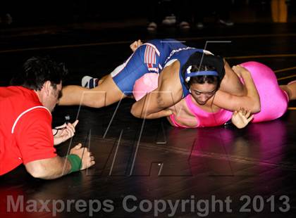 Thumbnail 1 in CIF State Girls Wrestling Championships (Finals) photogallery.