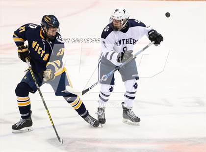 Thumbnail 3 in Victor vs. Pittsford (Section 5 Class A Semifinal) photogallery.
