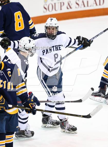 Thumbnail 2 in Victor vs. Pittsford (Section 5 Class A Semifinal) photogallery.