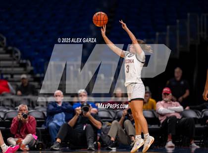 Thumbnail 3 in Nocona vs. San Saba (UIL 2A Basketball Division I Final) photogallery.