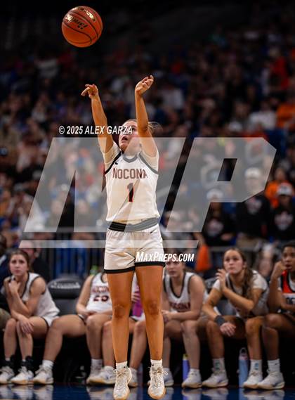 Thumbnail 2 in Nocona vs. San Saba (UIL 2A Basketball Division I Final) photogallery.