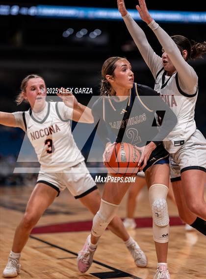 Thumbnail 1 in Nocona vs. San Saba (UIL 2A Basketball Division I Final) photogallery.